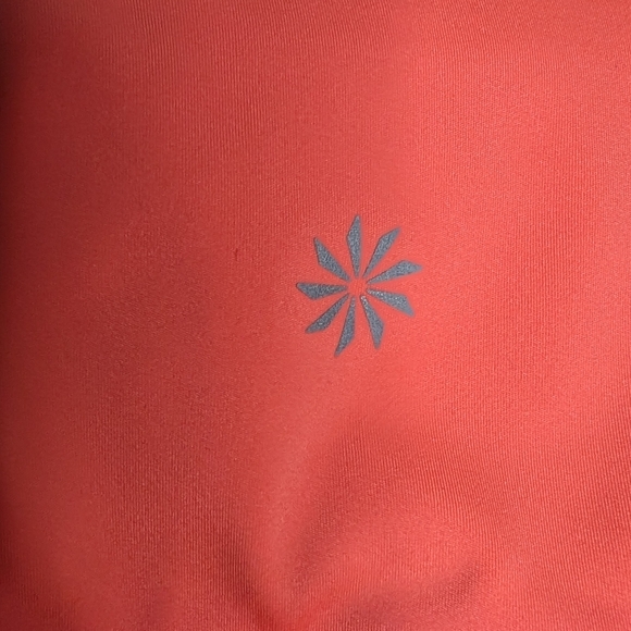 Athleta Ace Tennis Skort Coral Orange Built-In Shorts Athletic Skirt M - Picture 4 of 9